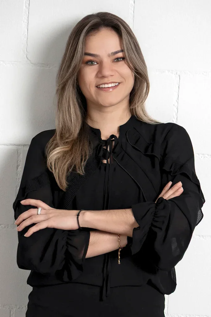 Bewerbungsfoto Frau Business Portrait modern und freundlich