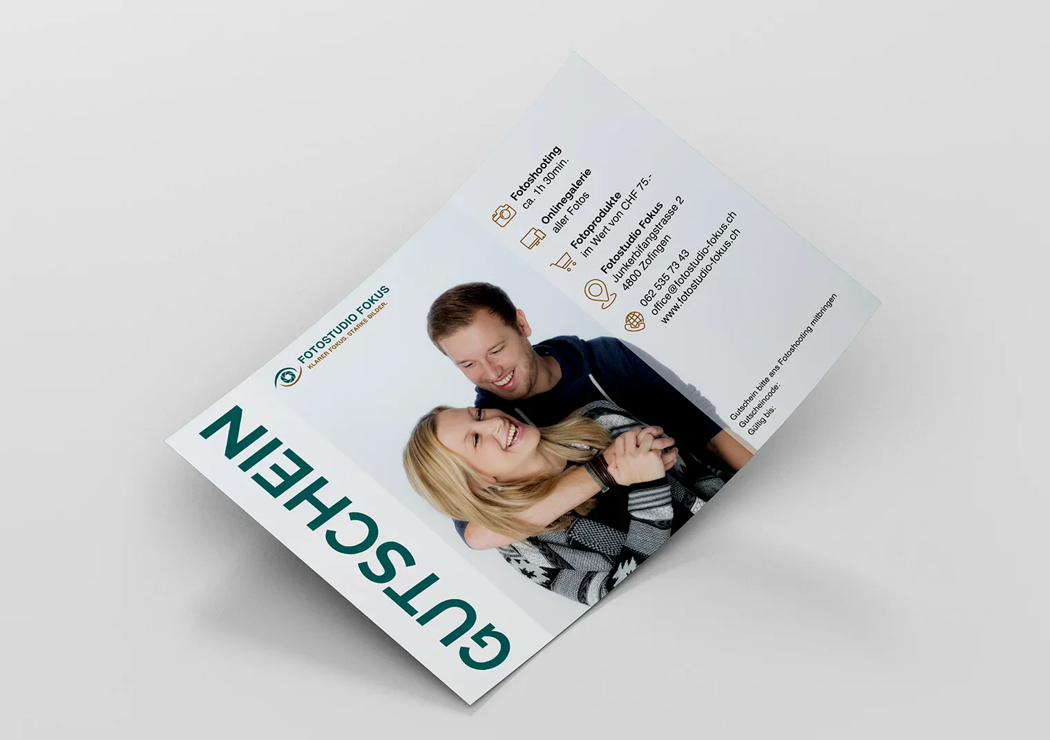 Paar Fotoshooting Gutschein als Geschenk – gemeinsame Erinnerungen für Paare